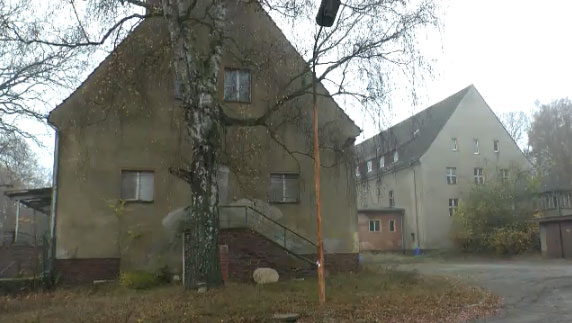 Szene vom Beitrag des OHV-TV zum geplanten Asylbewerberheim